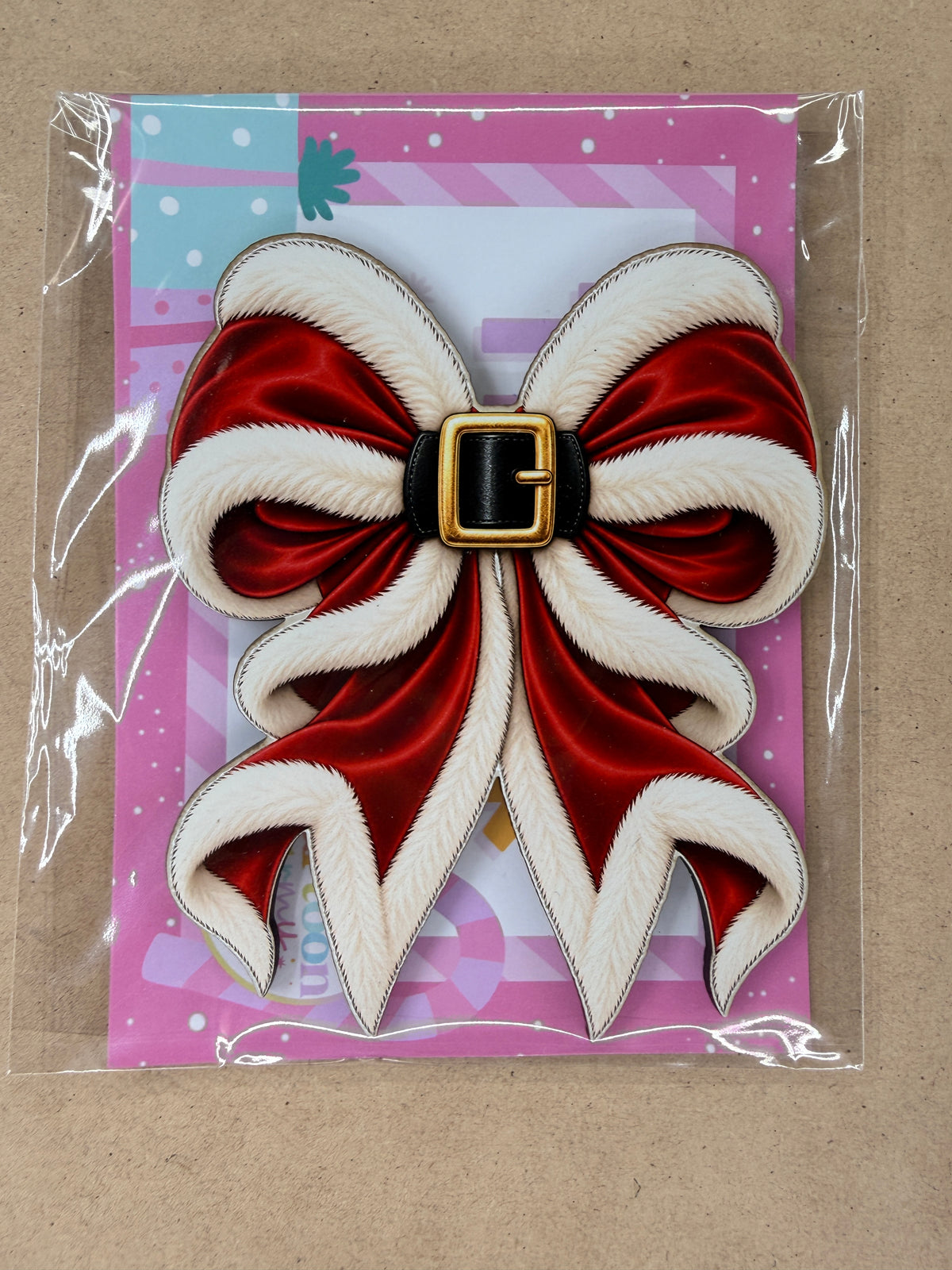 Christmas Bow Cartoon Army Magnet Mates