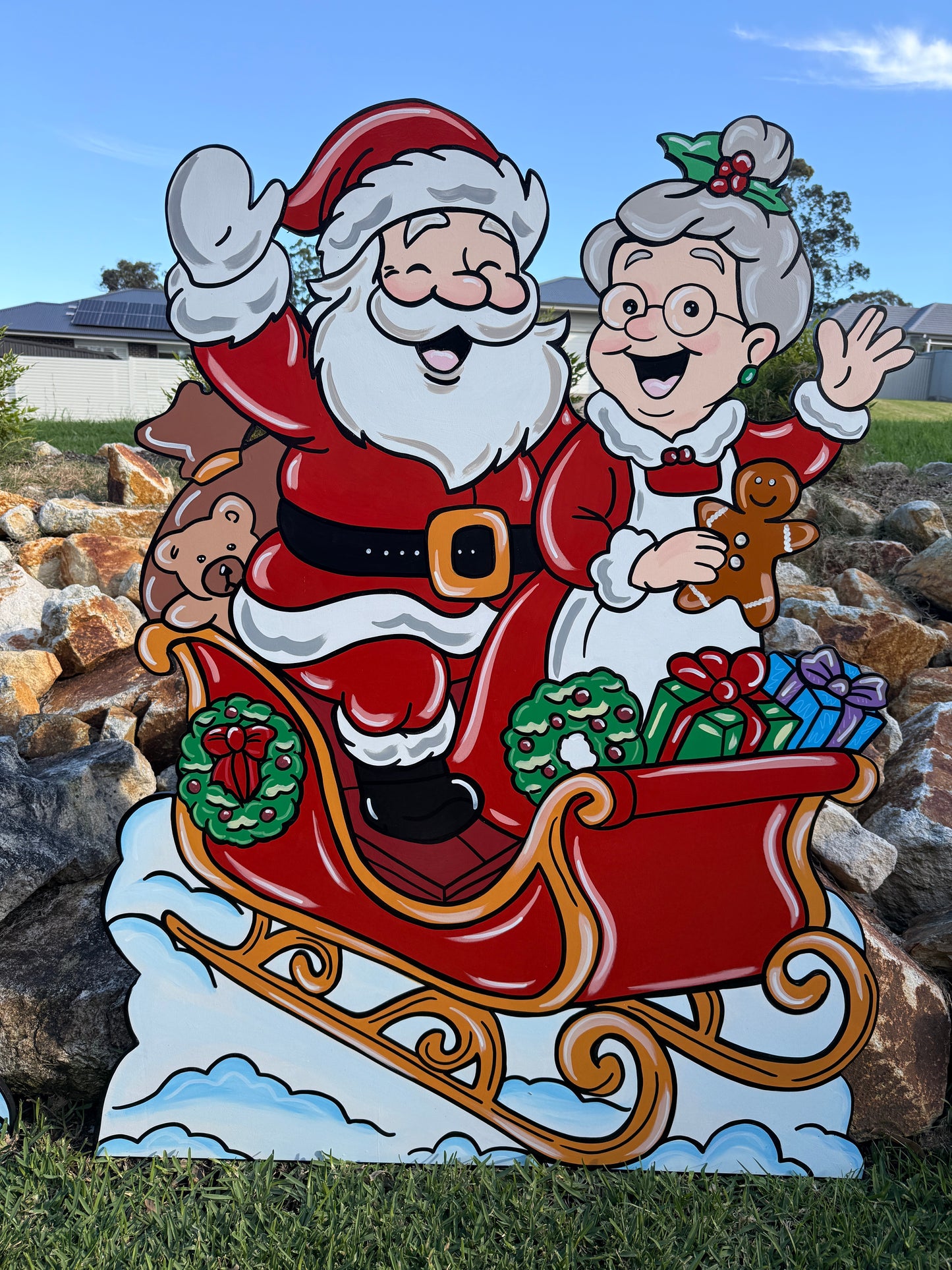 PICKUP ONLY Santa & Mrs Claus Christmas