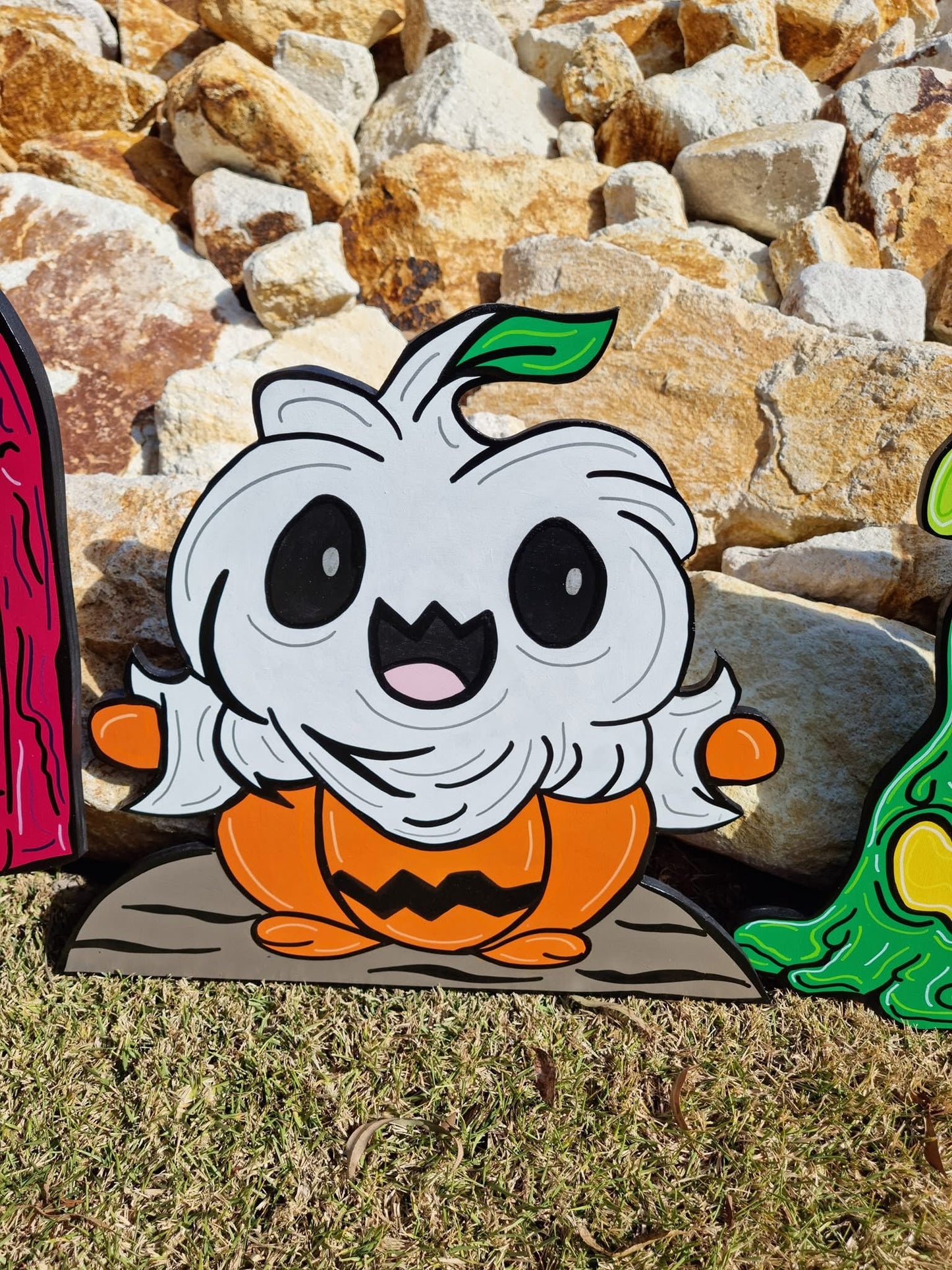 Pumpkin ghost Halloween