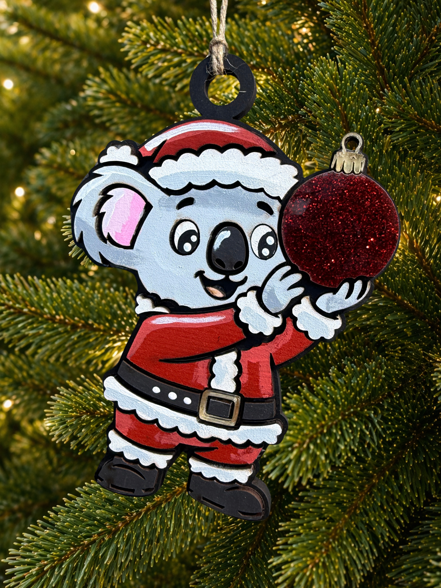 Cartoon Army Minis - Christmas Ornament Koala