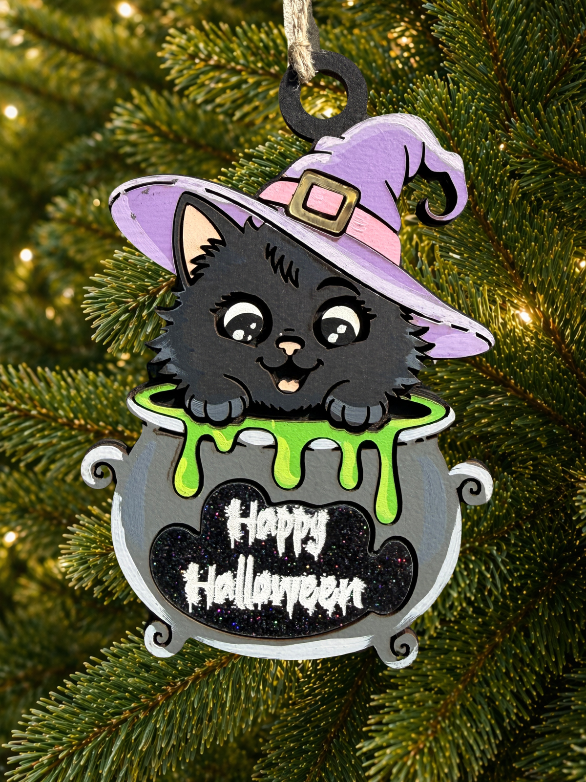 Cartoon Army Minis - Christmas Ornament Halloween Cat