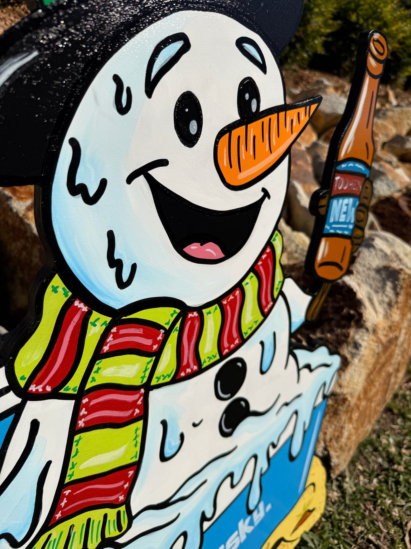 Snowman in an Esky Christmas