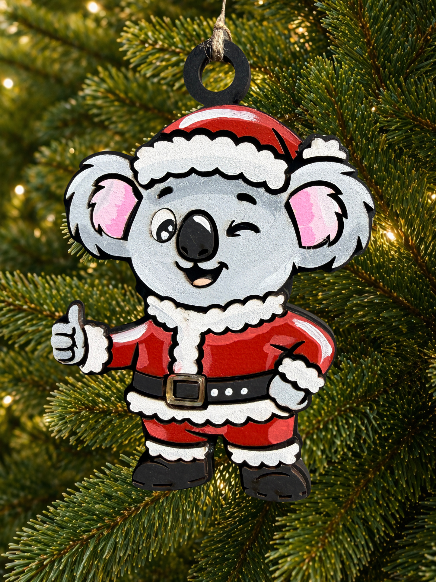 Cartoon Army Minis - Christmas Ornament Koala