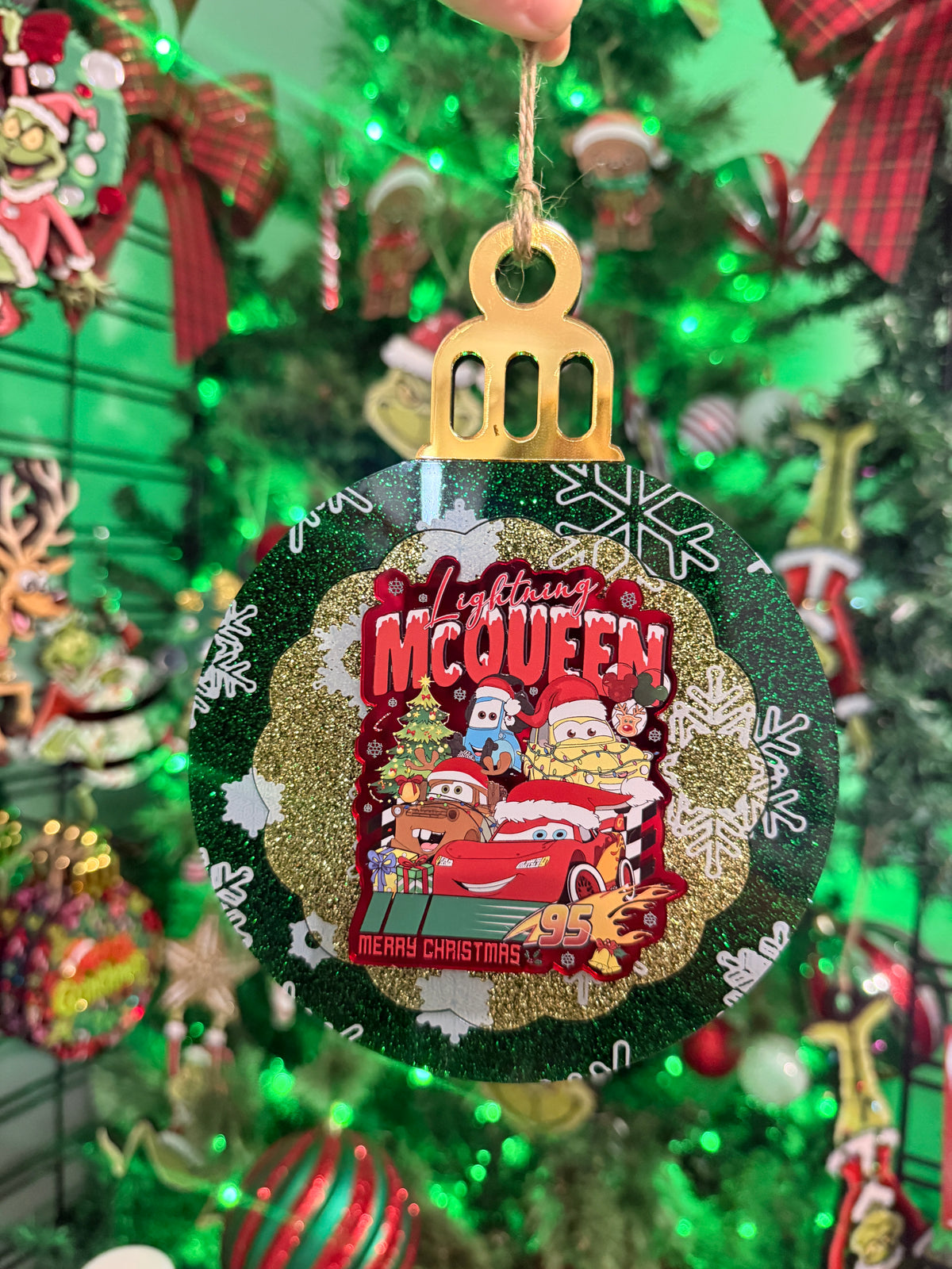 Cars Christmas Decoration Ornament