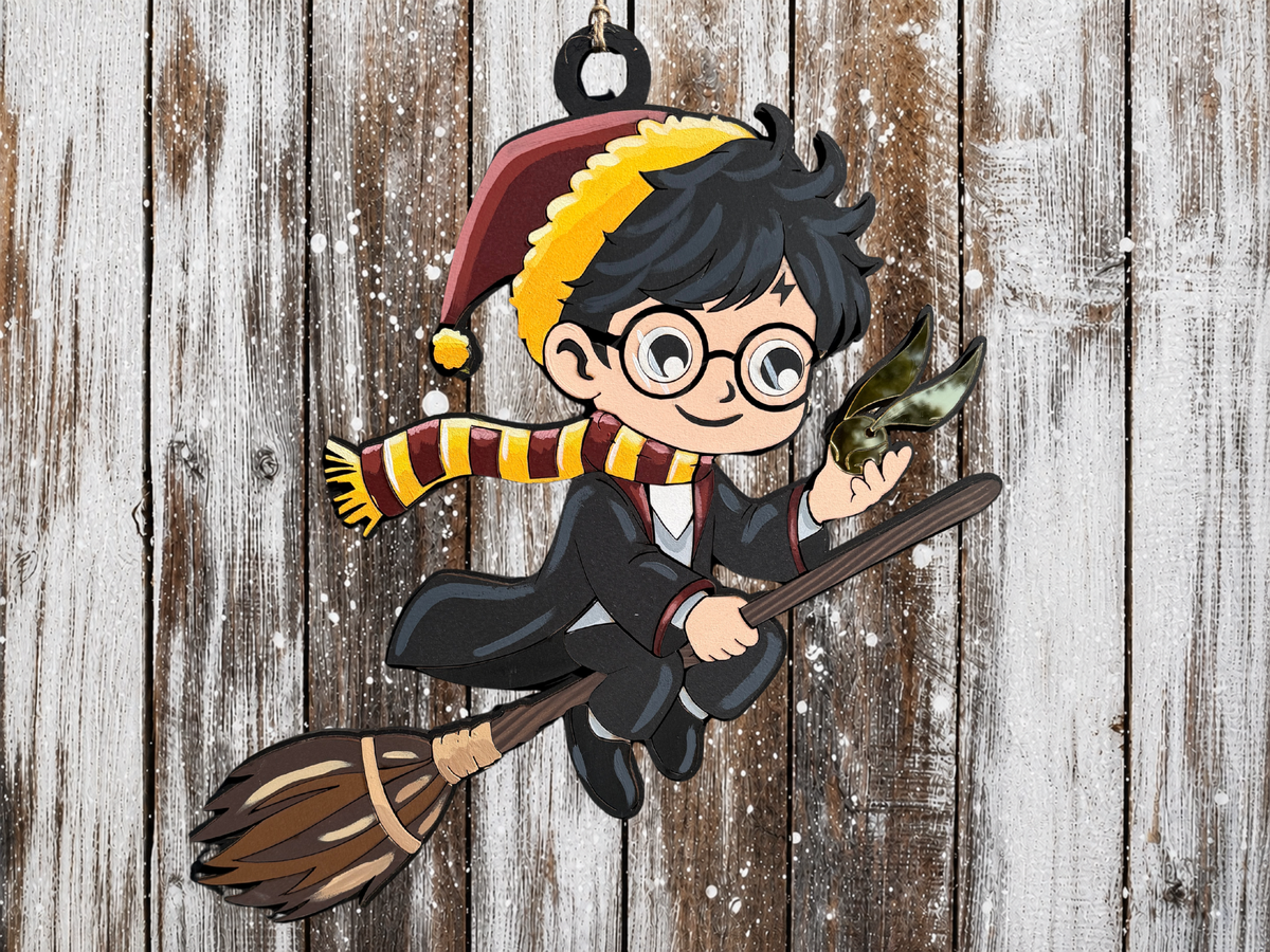 Large Hanging Christmas Decoration Harry Potter