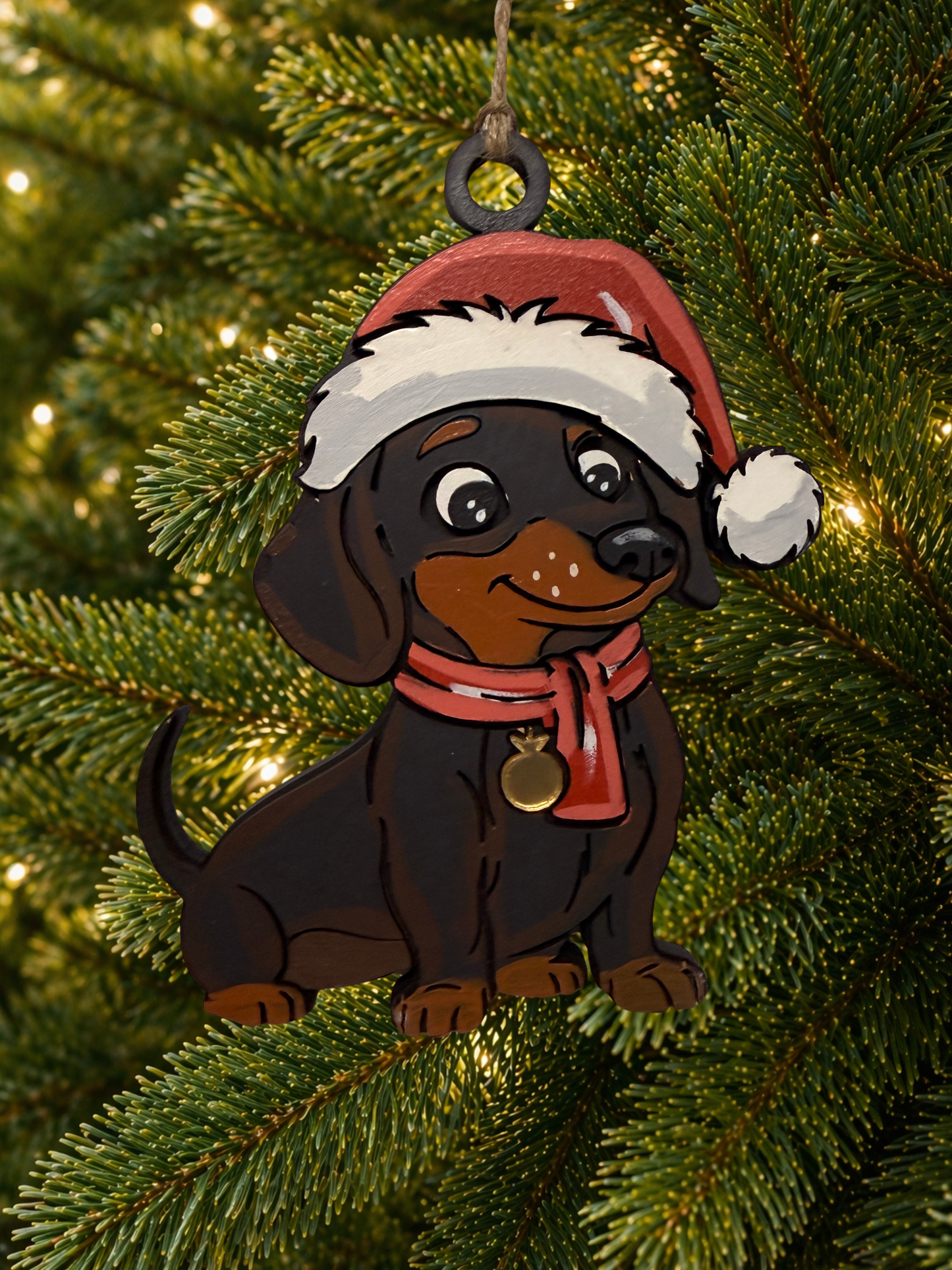 Cartoon Army Minis - Christmas Ornament Dog