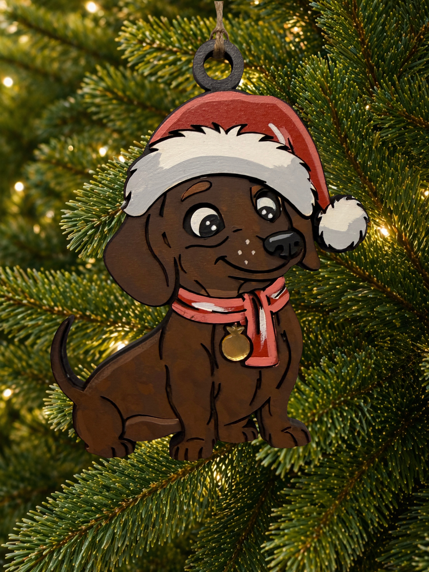 Cartoon Army Minis - Christmas Ornament Dog