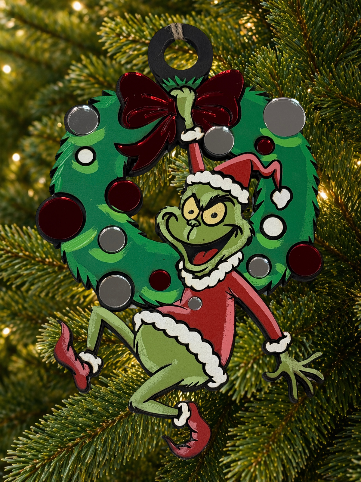 Cartoon Army Minis - Christmas Ornament grinch