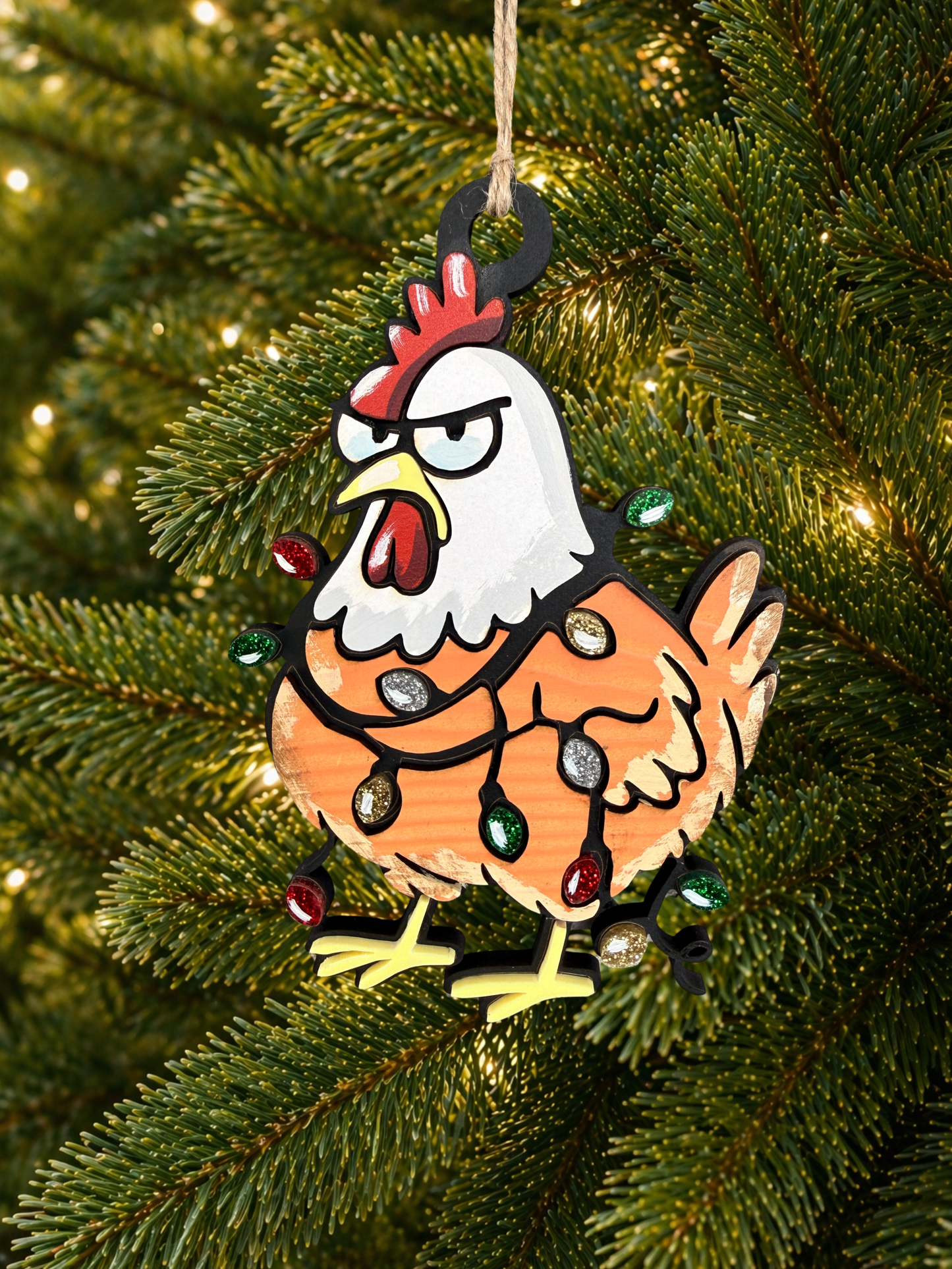 Cartoon Army Minis - Christmas Ornament
