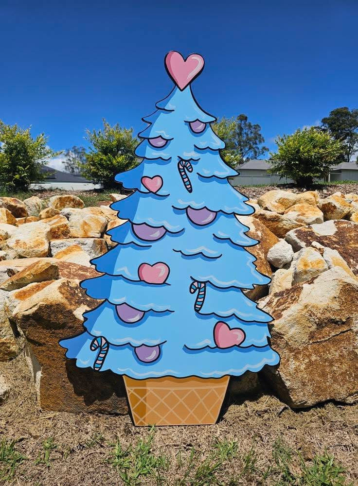 PICKUP ONLY Ice cream Christmas tree