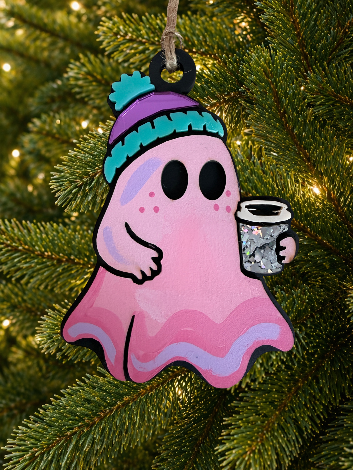 Cartoon Army Minis - Christmas Ornament Halloween ghost coffee