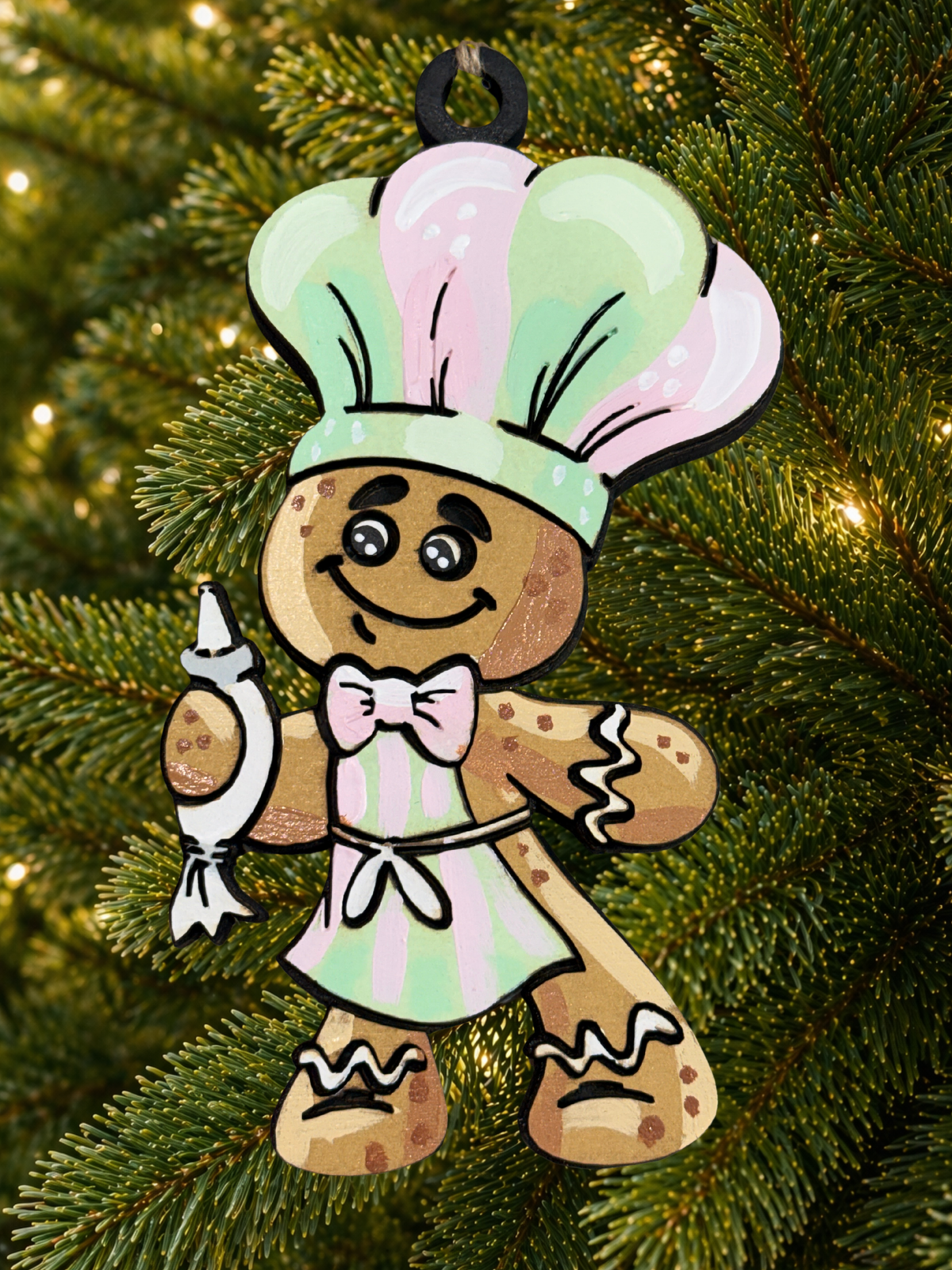 Cartoon Army Minis - Christmas Ornament Gingerbread