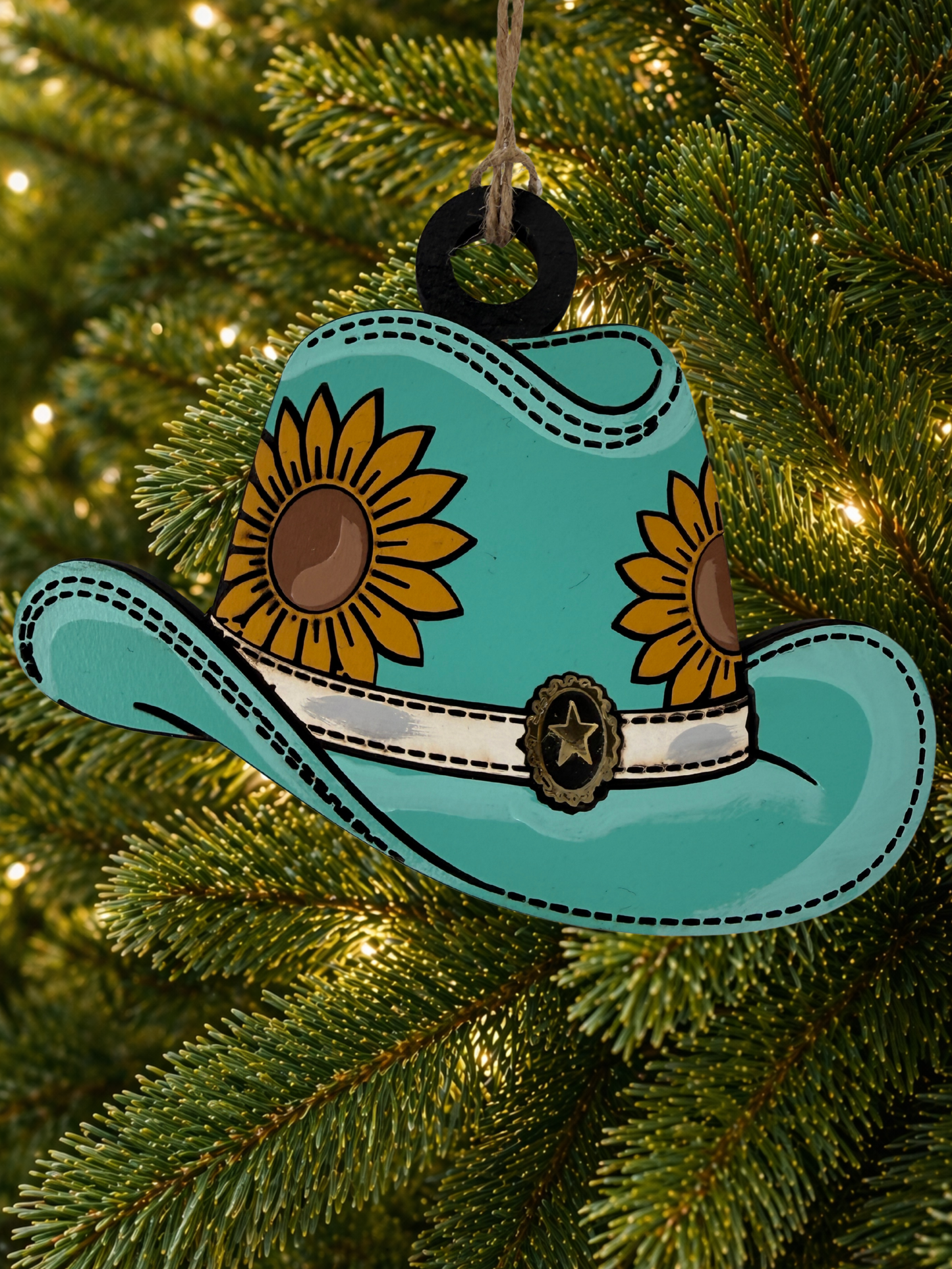 Cartoon Army Minis - Christmas Ornament Cowboy Cowgirl Boot