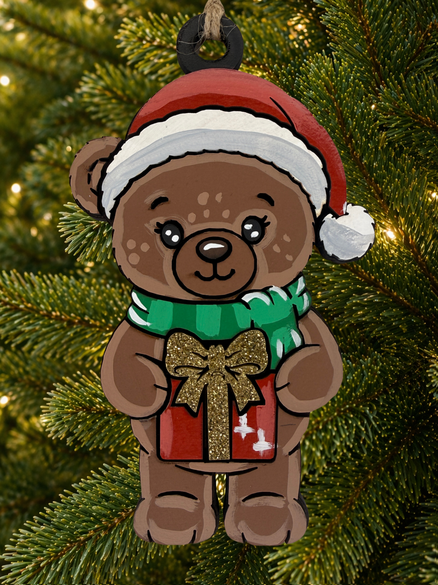 Cartoon Army Minis - Christmas Ornament bear