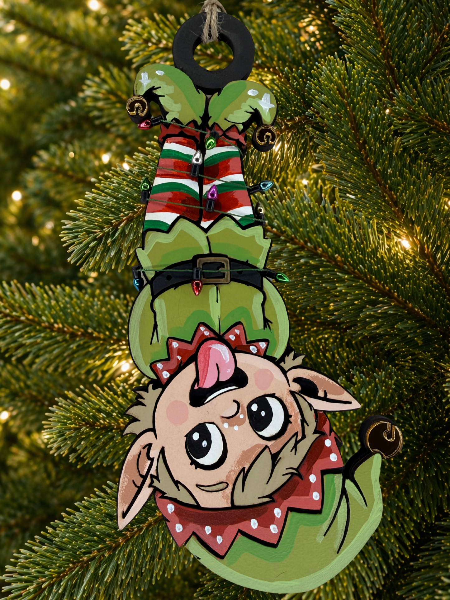 Cartoon Army Minis - Christmas Ornament Elf