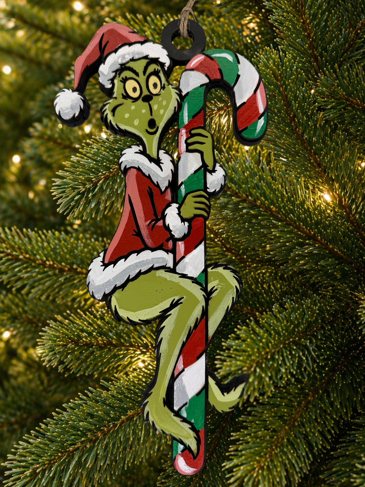 Cartoon Army Minis - Christmas Ornament grinch