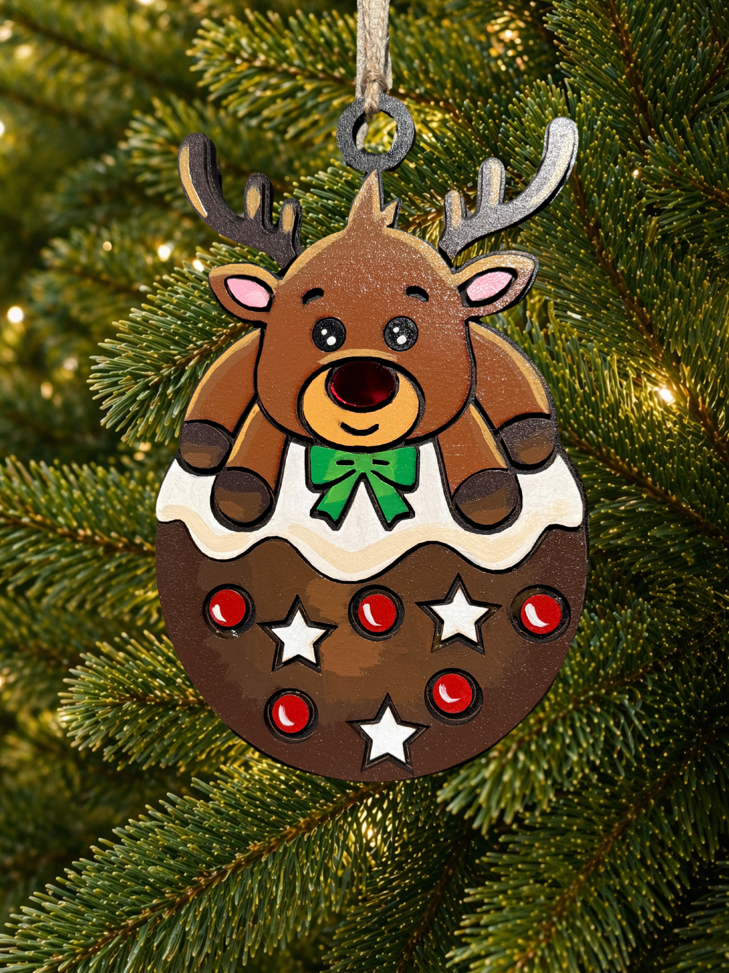 Cartoon Army Minis - Christmas Ornament