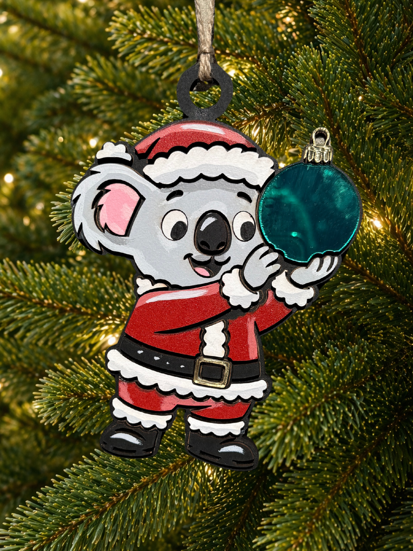 Cartoon Army Minis - Christmas Ornament