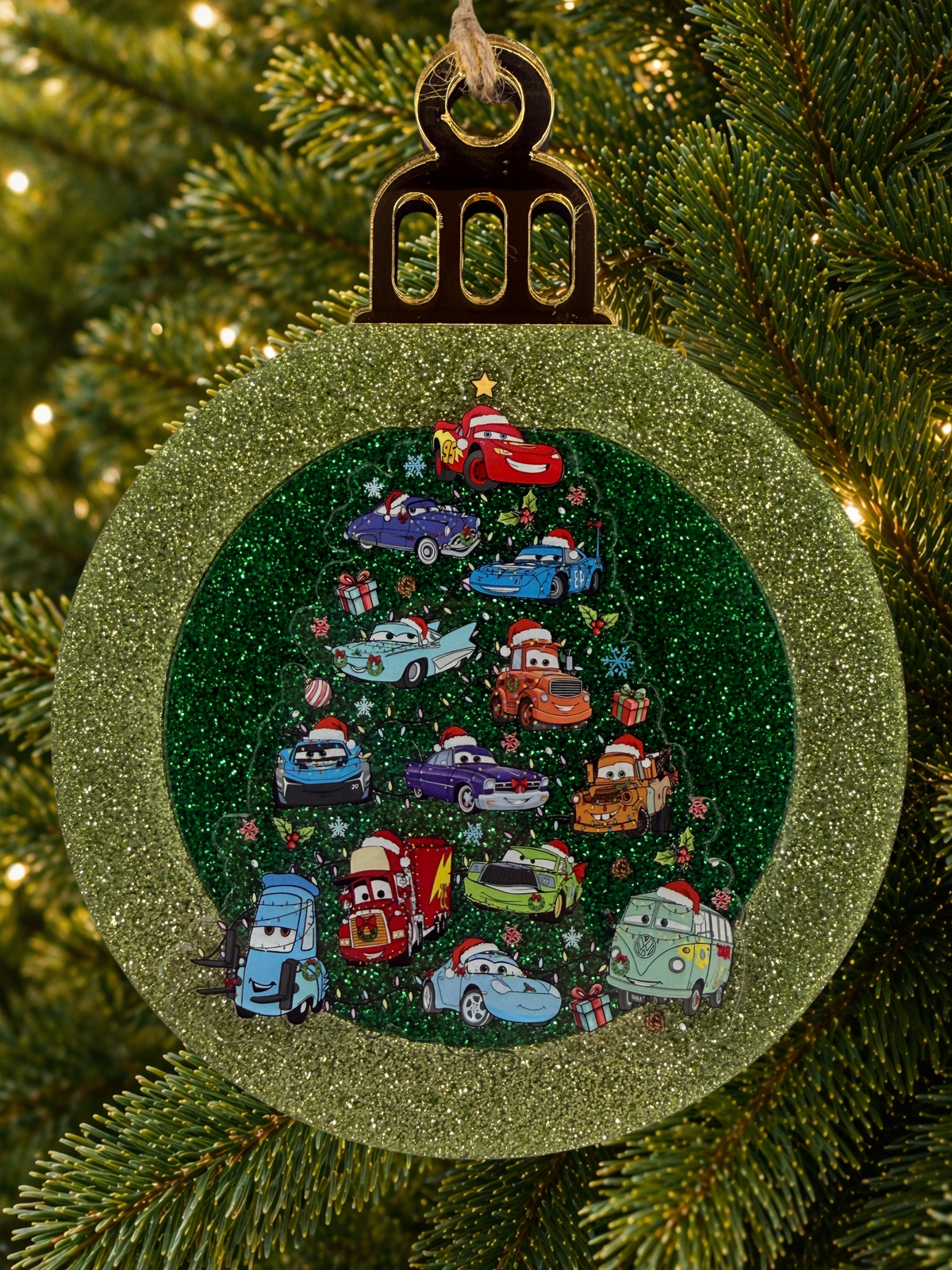 Cars Christmas Decoration Ornament