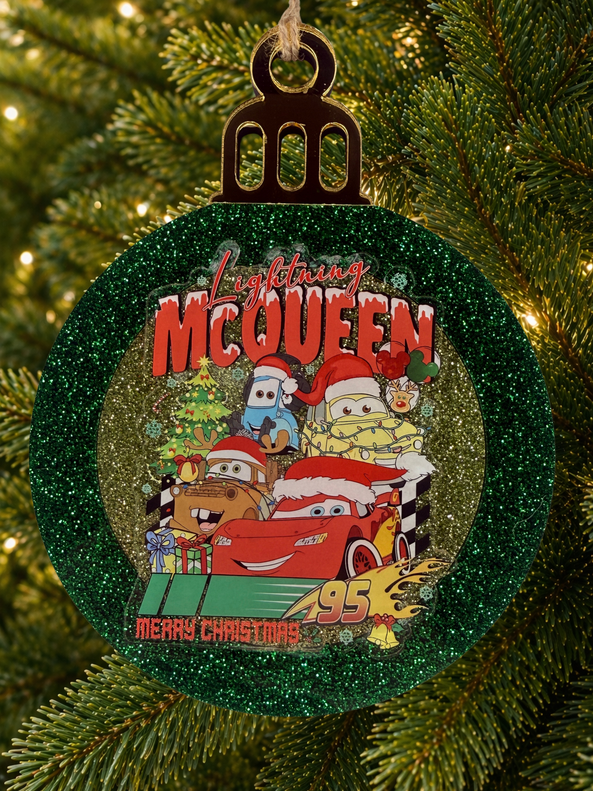 Cars Christmas Decoration Ornament