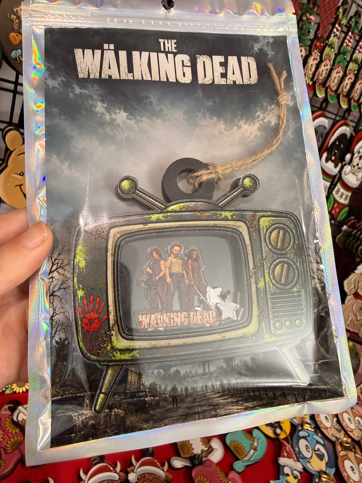 Walking dead Christmas Halloween Decoration shaker movie memorabilia Ornament