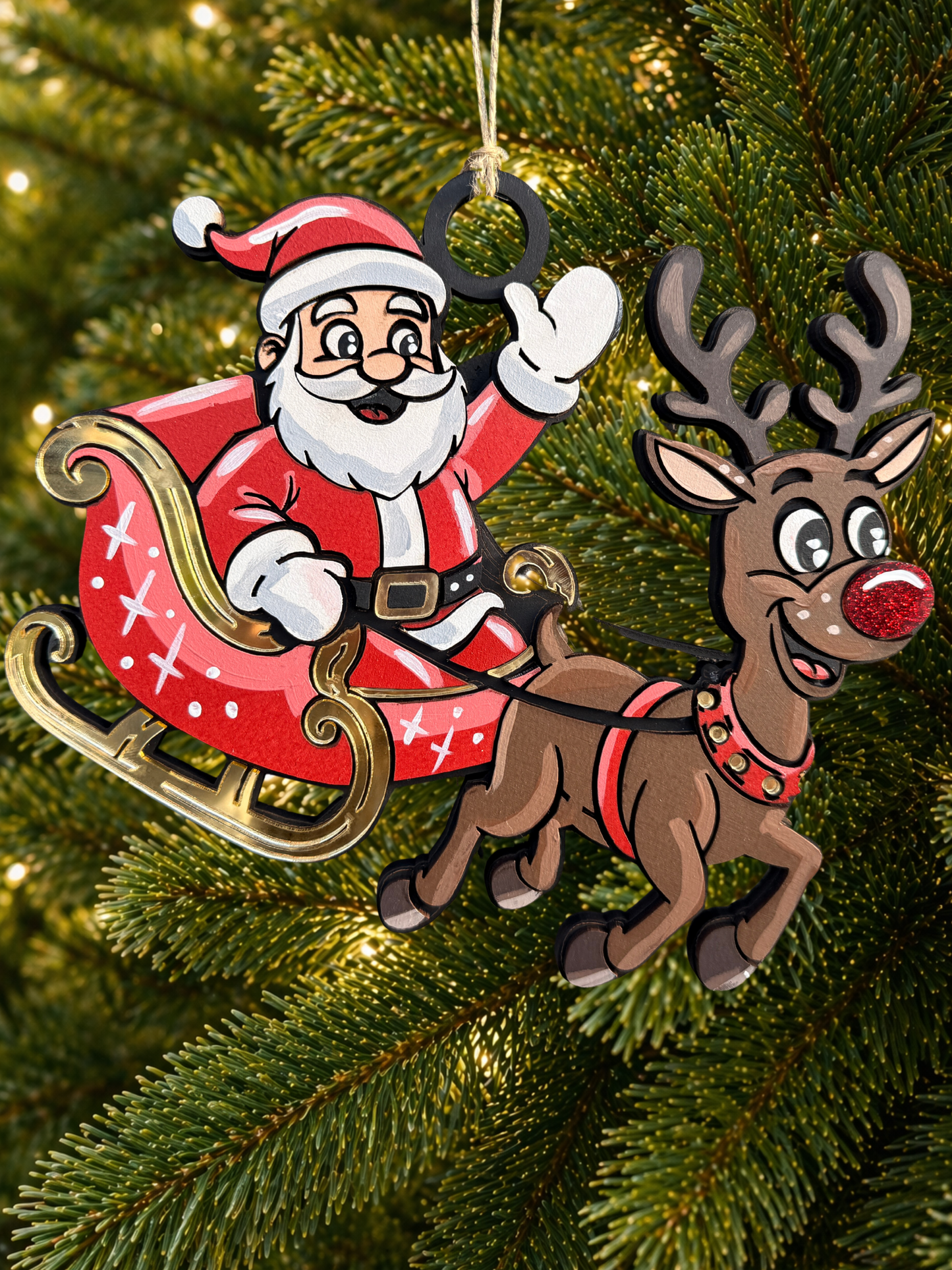 Cartoon Army Minis - Christmas Ornament