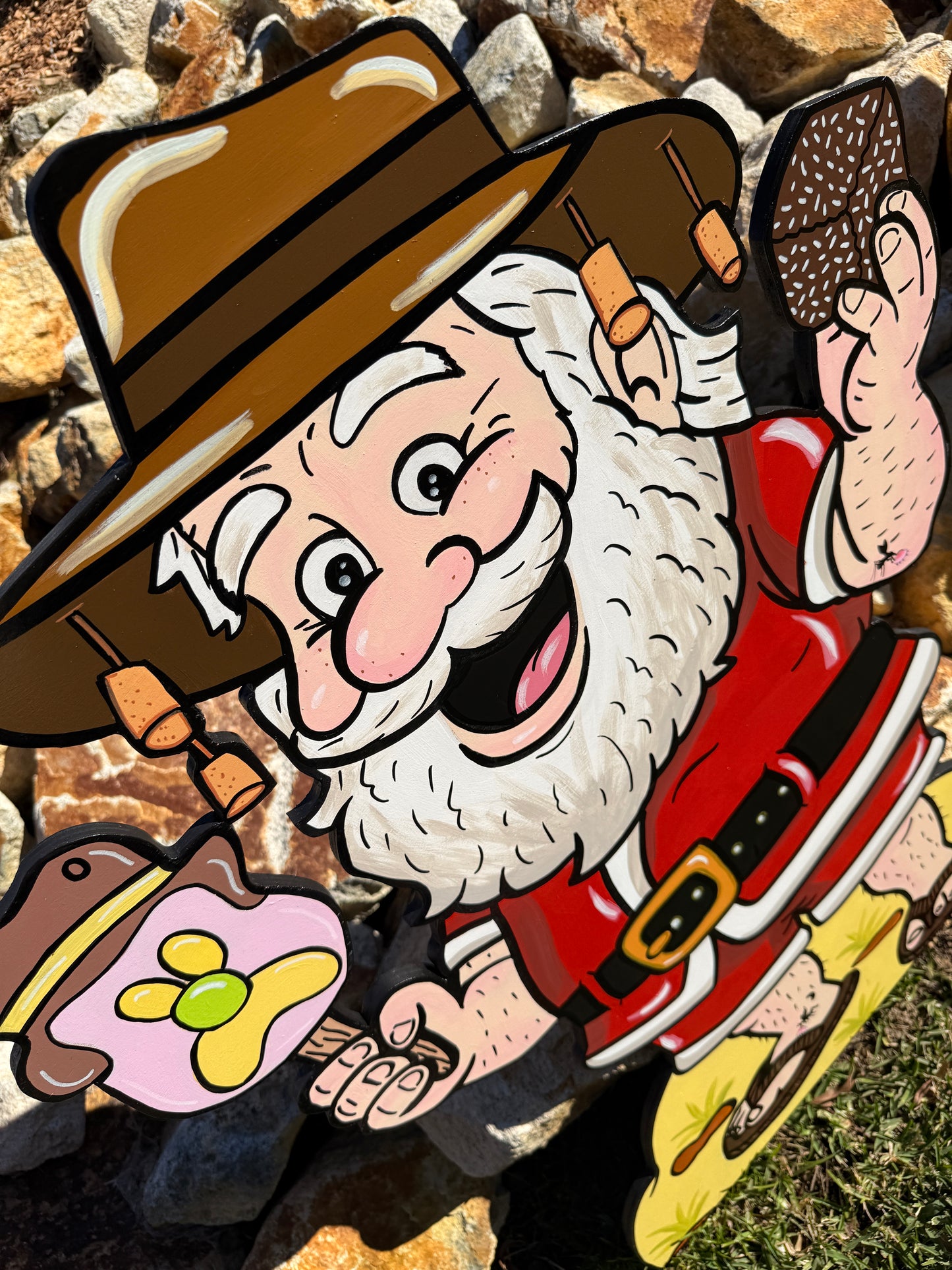Ice cream & Lamington Santa Christmas