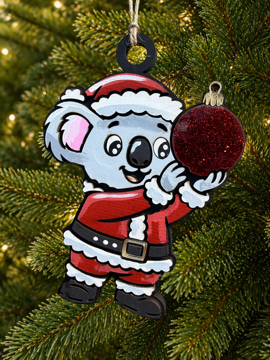 Cartoon Army Minis - Christmas Ornament Koala
