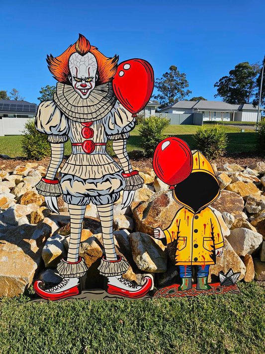 PICKUP ONLY Pennywise and Georgie Halloween