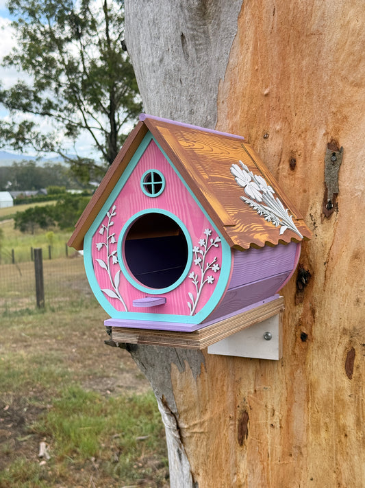 Blossom Belle Cottage Birdhouse