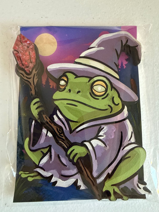 Cartoon Army Minis Magnet frog