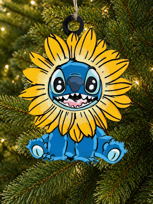 Cartoon Army Minis - Christmas Ornament Sunflower Stitch