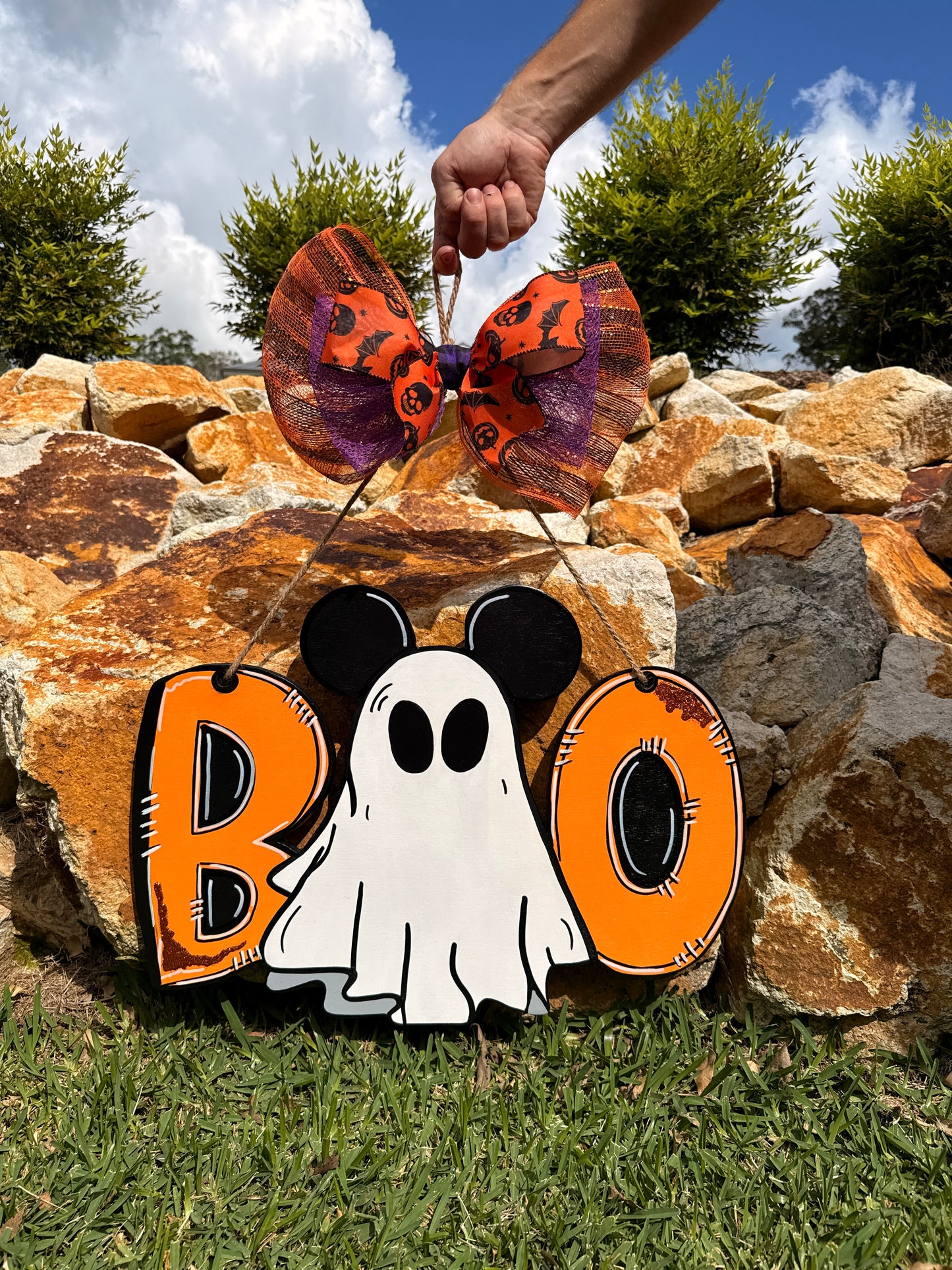 BOO Door Hanger Halloween