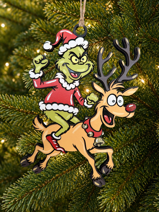 Cartoon Army Minis - Christmas Ornament