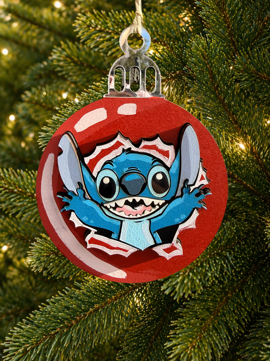 Cartoon Army Minis - Christmas Ornament Stitch