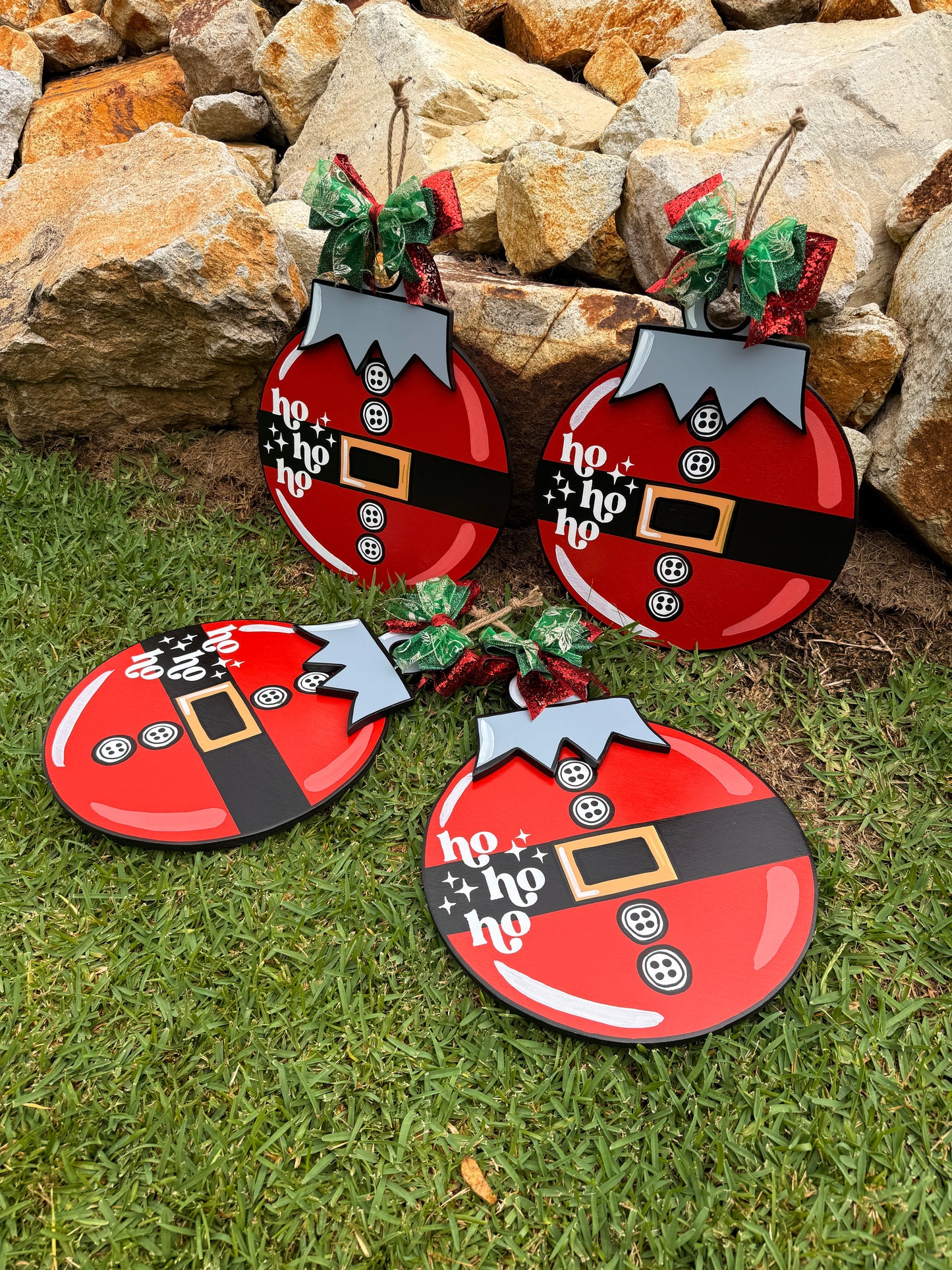 Ho Ho Ho door hanger Christmas