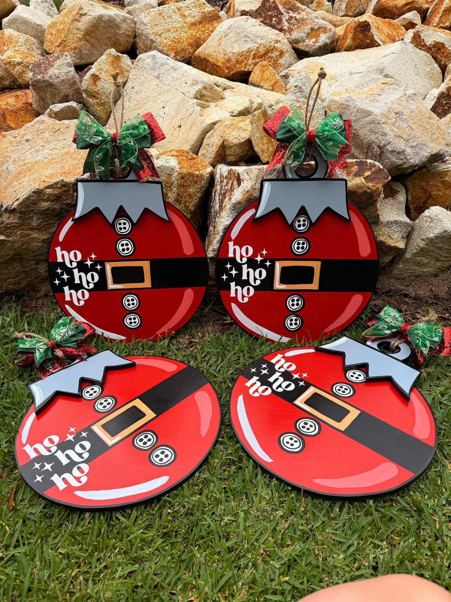 Ho Ho Ho door hanger Christmas