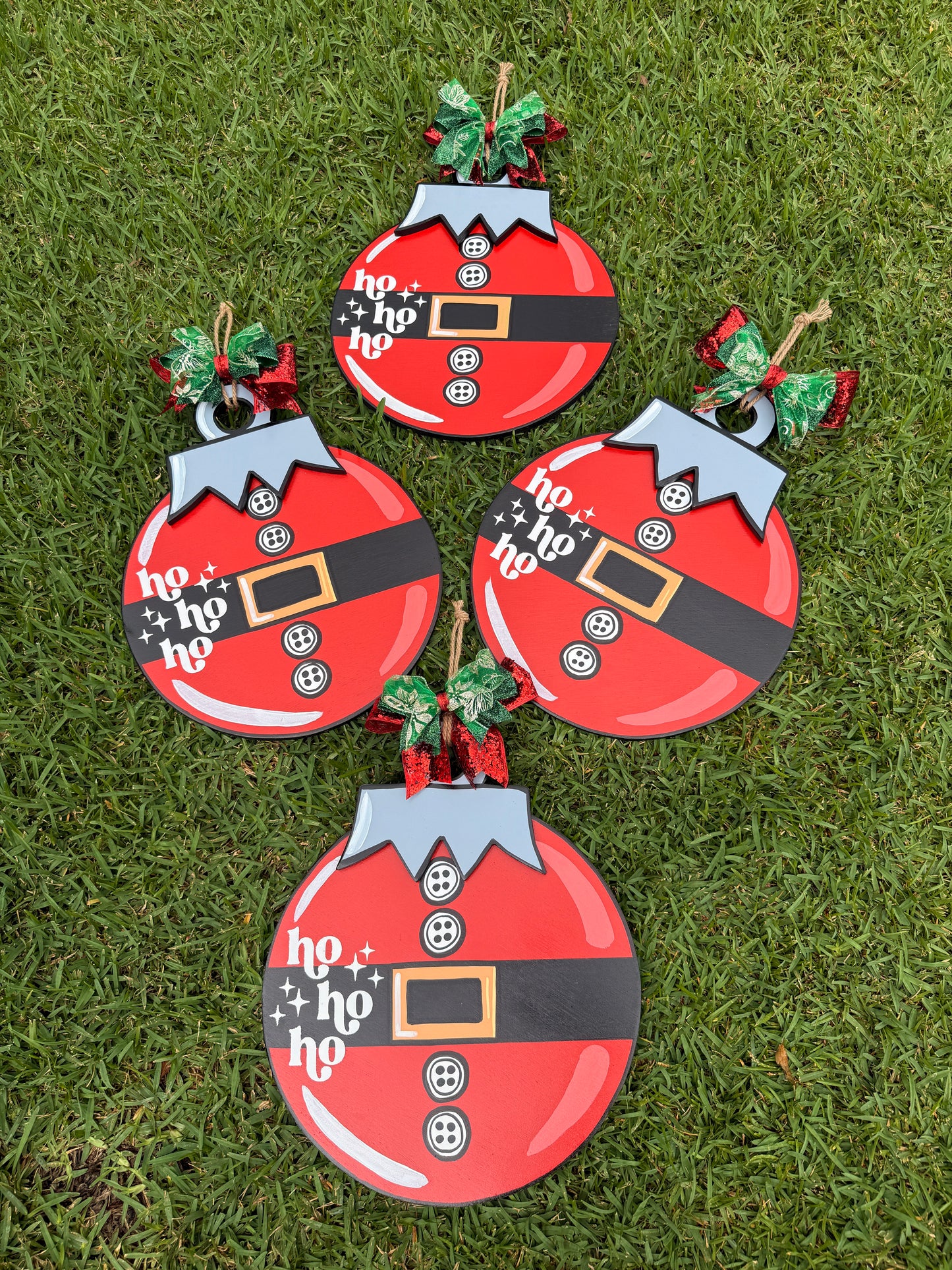 Ho Ho Ho door hanger Christmas