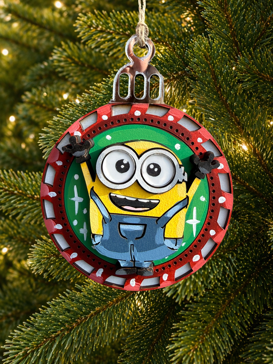 Cartoon Army Minis - Christmas Ornament Minion