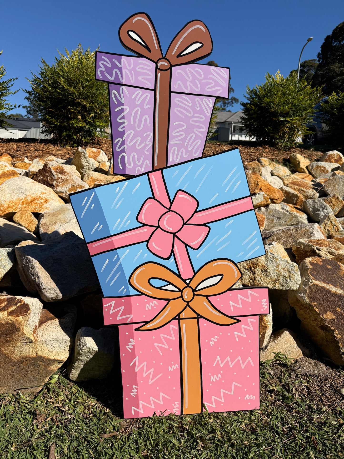 PICKUP ONLY Gift stack Christmas