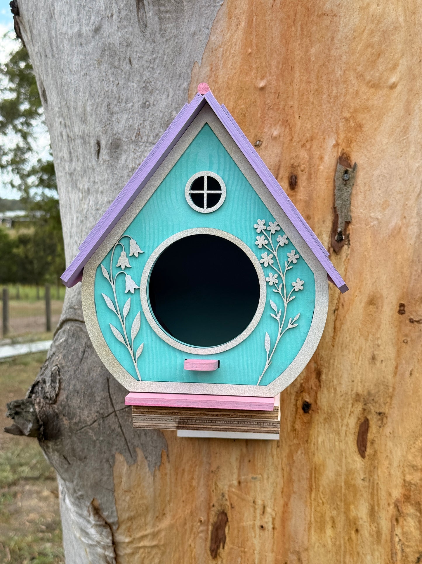 Petalwood Cottage Birdhouse
