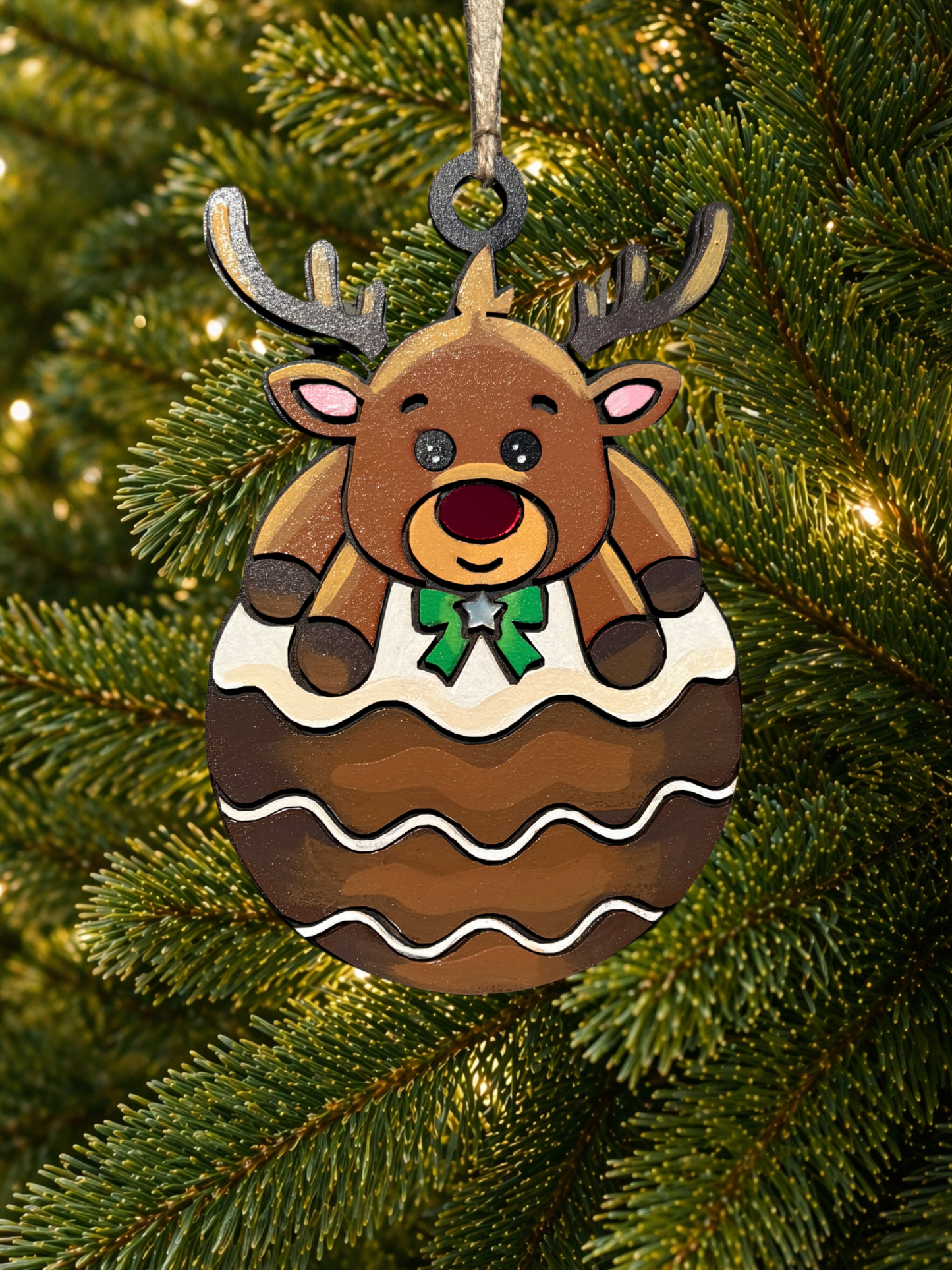 Cartoon Army Minis - Christmas Ornament