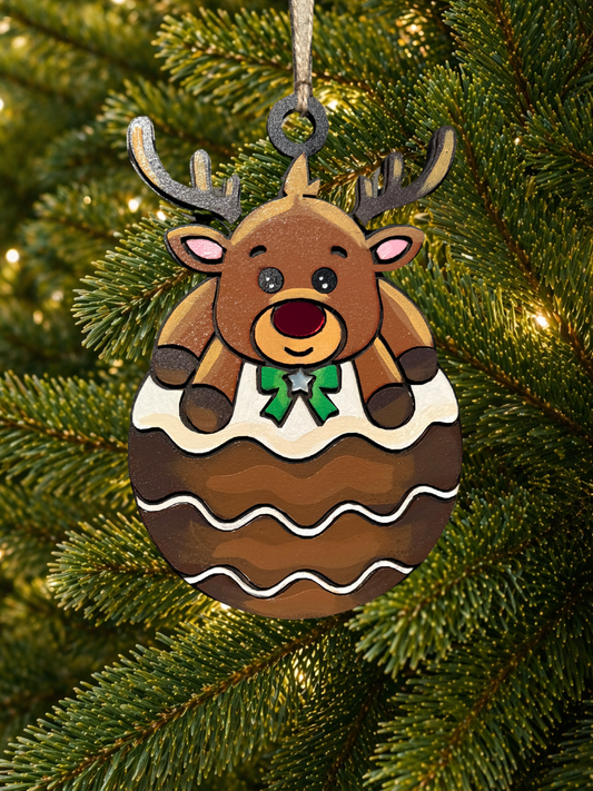 Cartoon Army Minis - Christmas Ornament