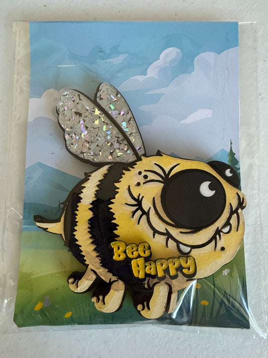 Cartoon Army Minis Magnet bag tag
