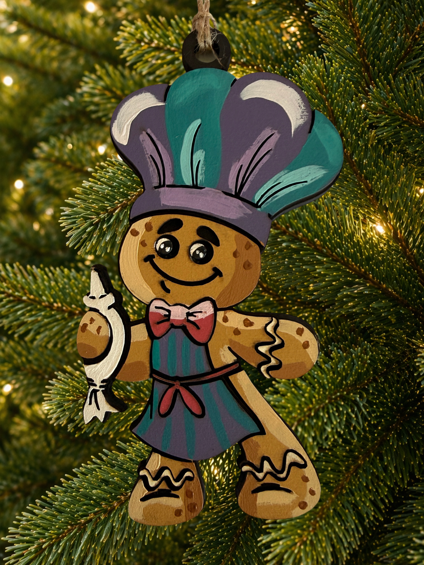 Cartoon Army Minis - Christmas Ornament Gingerbread
