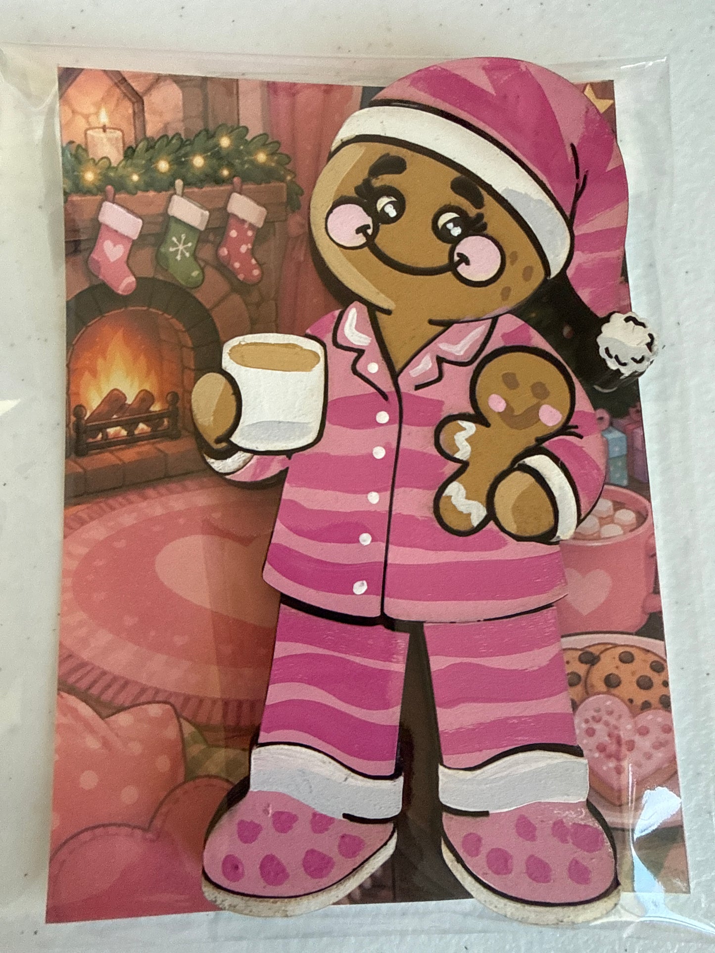 Cartoon Army Minis Magnet gingerbread