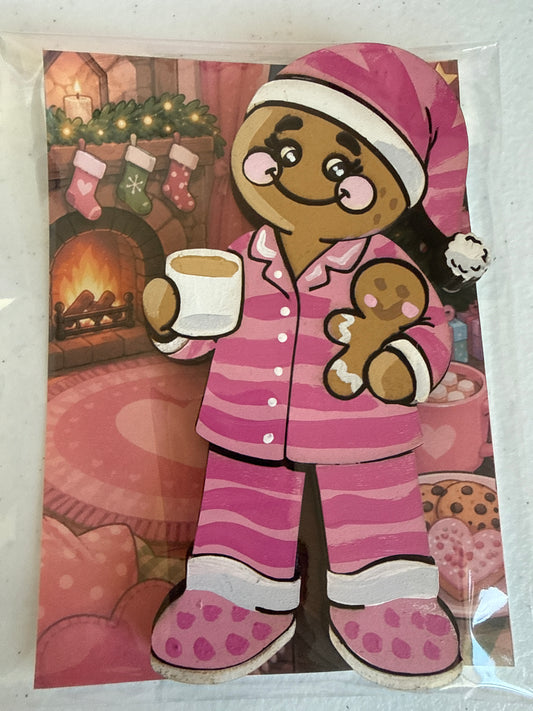 Cartoon Army Minis Magnet gingerbread