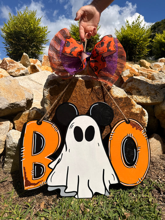 BOO Door Hanger Halloween