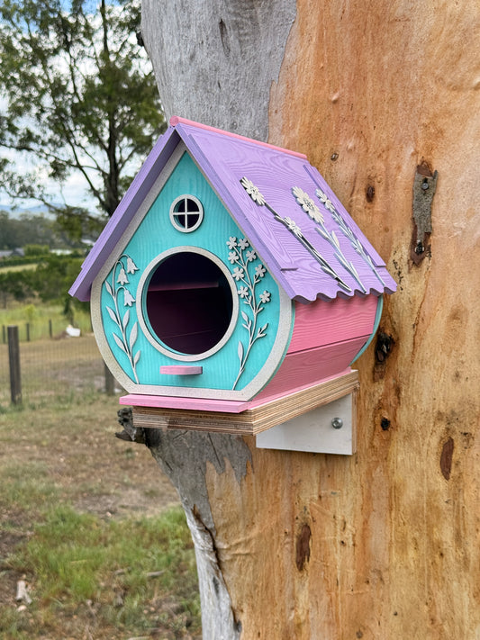 Petalwood Cottage Birdhouse