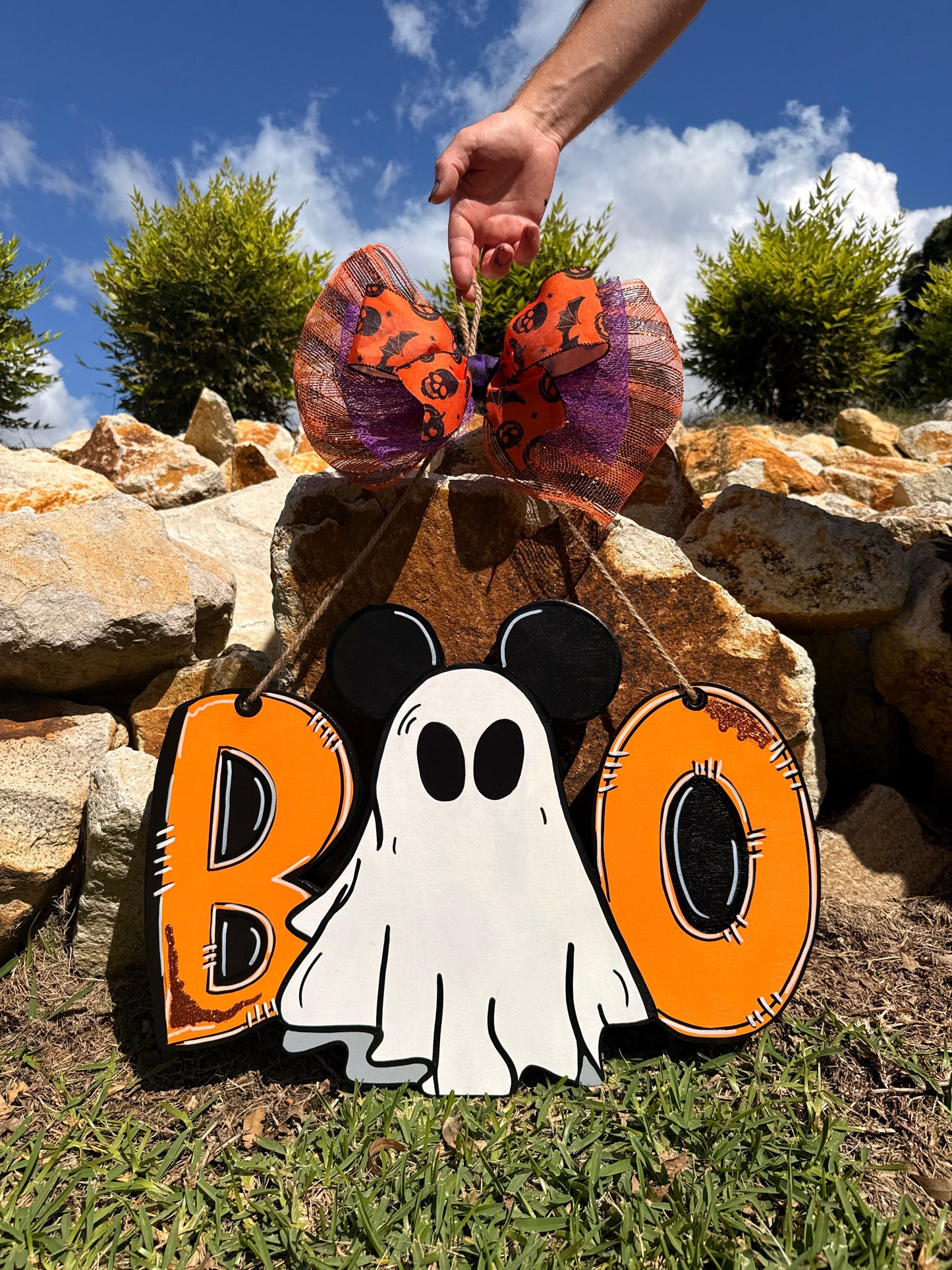 BOO Door Hanger Halloween